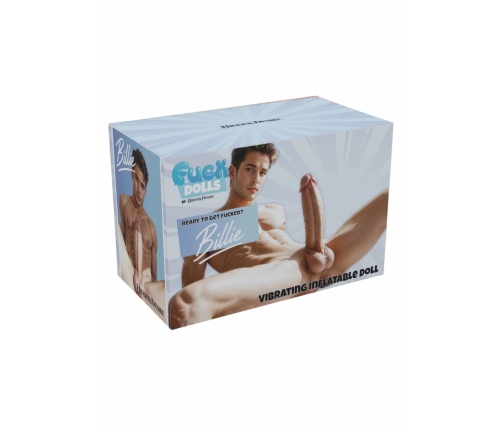 Big Boner Billie Inflatable Doll Vibrating Feature Life-Size Model