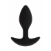 Hidden Desire Extreme Weighted Anal Plug 185g Silicone Black