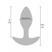 Hidden Desire Extreme Weighted Anal Plug 185g Silicone Black