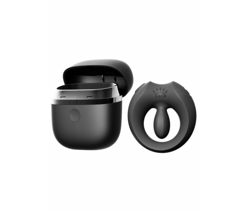 Zalo Apis Vibrating Couples Ring - App-Controlled Silicone, USB, Waterproof