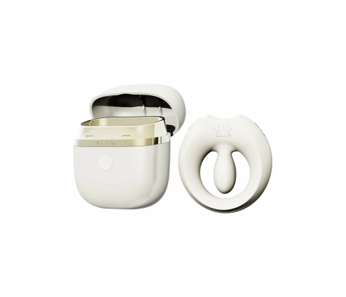 Zalo Apis Vibrating Couples Ring - App-Controlled Silicone, Waterproof, USB