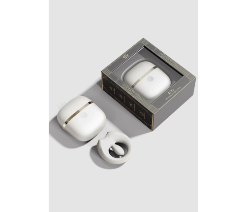 Zalo Apis Vibrating Couples Ring - App-Controlled Silicone, Waterproof, USB