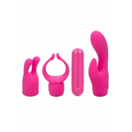 Lovers Collection Multi-Function Waterproof Kit with 3 Silicone Attachments Lovers Collection Multi-Function Waterproof Kit with 3 Silicone Attachments