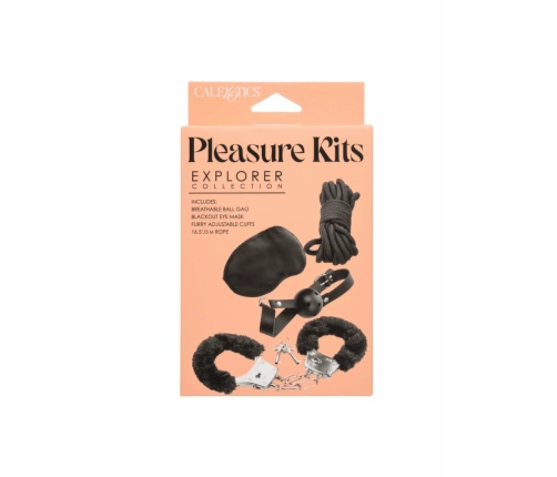 CalExotics Explorer Collection Bondage Starter Kit with Rope & Cuffs