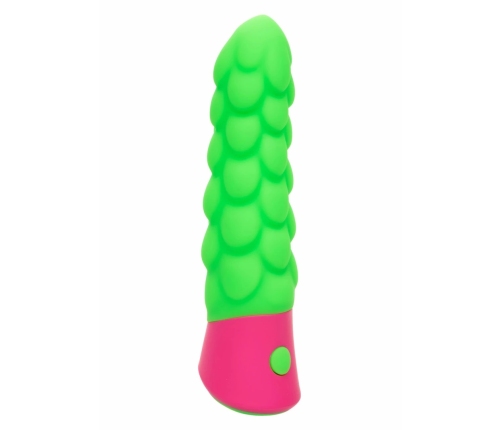 Ripple Vibrator Silicone Waterproof USB Rechargeable 10 Modes Black
