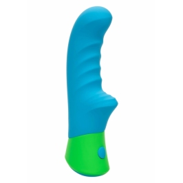 Ridged-G Vibrator Dual Action Silicone, Waterproof, USB Rechargeable
