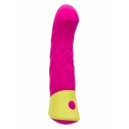 Rave Quilted G Vibrator - Curved Silicone Massager, 10 Modes, USB, IPX7 Rave Quilted G Vibrator - Curved Silicone Massager, 10 Modes, USB, IPX7