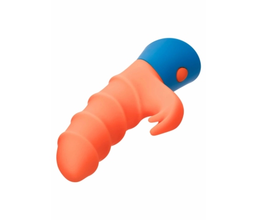 Tickler Rave Vibrator Silicone Waterproof 10 Modes Purple
