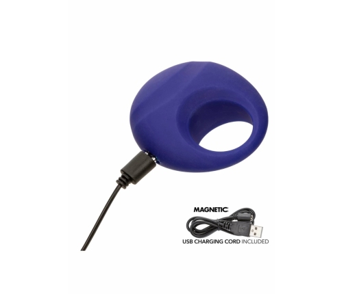 Embrace Rechargeable Silicone Ring with 10 Vibration Modes, Waterproof