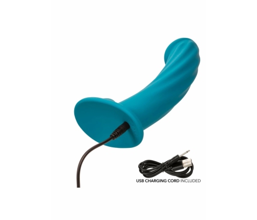 CalExotics Long Haul Vibrator Dual Motor Flexible Silicone Probe