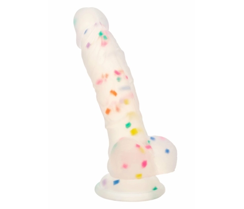 Party Boy Studs Silicone Model 13.25 cm with Suction Cup, Black