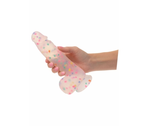 Party Boy Studs Silicone Model 15.25 cm with Suction Cup, Black