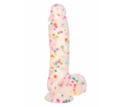 Party Boy Studs Silicone Model 15.25 cm with Suction Cup, Black