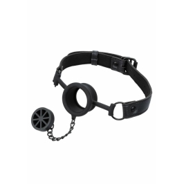 CalExotics Stopper Gag Silicone Adjustable Strap Black 3.75cm CalExotics Stopper Gag Silicone Adjustable Strap Black 3.75cm
