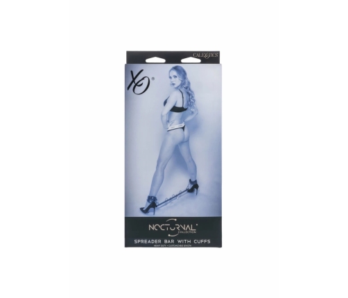 CalExotics Spreader Bar with Adjustable Cuffs 65.5-77 cm Black