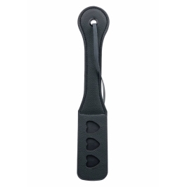 Heart Throb Paddle Double-Layered Impact Tool with Heart Motif 32cm Heart Throb Paddle Double-Layered Impact Tool with Heart Motif 32cm