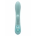 Aura Dual Ripple Silicone Massager 10 Modes Waterproof USB Blue