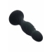 Deep Swirl Probe Silicone Dual Motor Waterproof Intimate Device Black