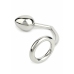 Mr. Steel Ass Hitch Egg 40 mm with Stainless Steel Grip Ring 40 mm