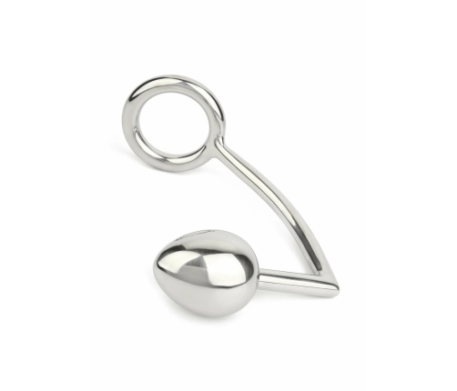 Mr. Steel Ass Hitch Egg 40 mm with Stainless Steel Grip Ring 40 mm