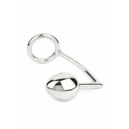 Mr. Steel Ass Hitch Egg 45 mm Stainless Steel Intimate Plug with Ring Mr. Steel Ass Hitch Egg 45 mm Stainless Steel Intimate Plug with Ring