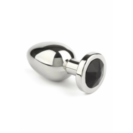 Mr. Steel Jeweled Plug Small Stainless Steel with Gemstone Base Mr. Steel Jeweled Plug Small Stainless Steel with Gemstone Base