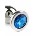 Mr. Steel Jeweled Anal Plug Small Stainless Steel Gem Base