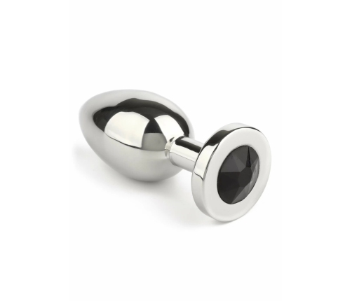 Mr. Steel Jeweled Stainless Steel Plug Medium - Elegant Gem Base