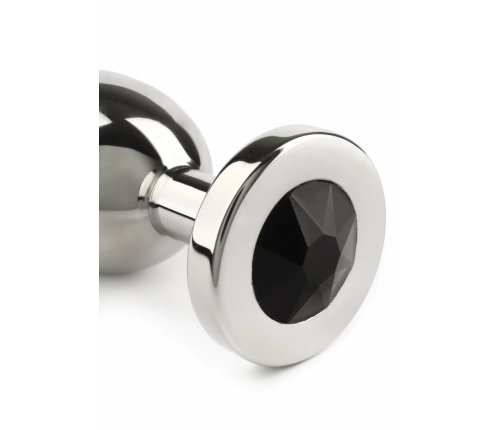 Mr. Steel Jeweled Stainless Steel Plug Medium - Elegant Gem Base