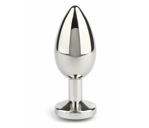 Mr. Steel Jeweled Stainless Steel Plug Medium - Elegant Gem Base