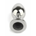 Mr. Steel Jeweled Stainless Steel Plug Medium - Elegant Gem Base