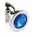 Mr. Steel Jeweled Plug Large Stainless Steel with Gemstone Base