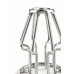 Mr. Steel Trapezoid Plug Small Stainless Steel Openwork Design