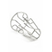 Mr. Steel Trapezoid Plug Medium Stainless Steel Geometric Design