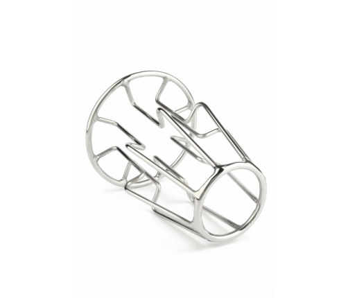 Mr. Steel Trapezoid Large Stainless Steel Geometric Plug