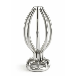 Mr. Steel Round Wire Plug Small Stainless Steel Open-Frame Design Mr. Steel Round Wire Plug Small Stainless Steel Open-Frame Design