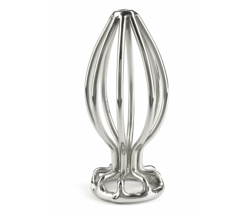 Mr. Steel Round Wire Plug Medium Stainless Steel Open-Frame Design