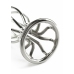 Mr. Steel Round Wire Plug Large Stainless Steel Open-Frame Design