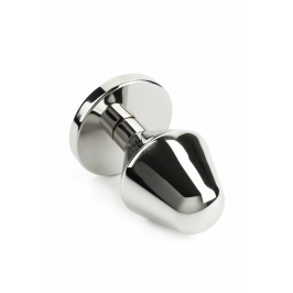 Mr. Steel Classic Stainless Steel Plug Small - Tapered Design, Polished Finish Mr. Steel Classic Stainless Steel Plug Small - Tapered Design, Polished Finish