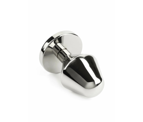 Mr. Steel Classic Stainless Steel Plug Small - Tapered Design, Polished Finish