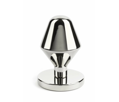 Mr. Steel Classic Stainless Steel Plug Small - Tapered Design, Polished Finish