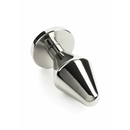 Mr. Steel Classic Plug Medium Stainless Steel Ergonomic Design Mr. Steel Classic Plug Medium Stainless Steel Ergonomic Design