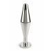 Mr. Steel Classic Plug Large Stainless Steel Ergonomic Design
