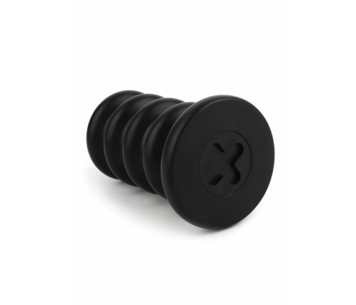 Mr. Steel Ass Blaster Small Stainless Steel Anal Plug Matte Black