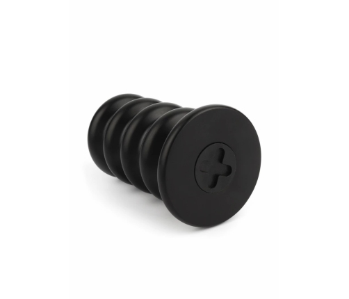 Mr. Steel Ass Blaster Medium Stainless Steel Anal Plug Black