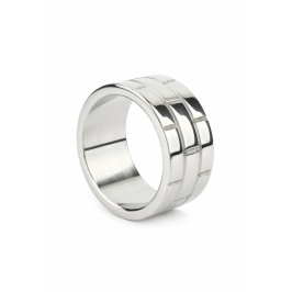 Mr. Steel The Wall C-Ring 45mm Stainless Steel Wide Band Ring Mr. Steel The Wall C-Ring 45mm Stainless Steel Wide Band Ring