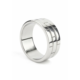 Mr. Steel The Wall C-Ring 55mm Stainless Steel Wide Band Ring Mr. Steel The Wall C-Ring 55mm Stainless Steel Wide Band Ring
