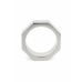 Mr. Steel Nut C-Ring 40mm Stainless Steel Hexagonal Design