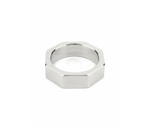 Mr. Steel Nut C-Ring 45mm Stainless Steel Hexagonal Design