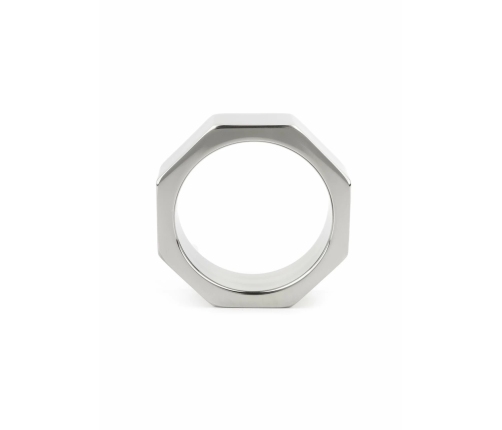 Mr. Steel Nut C-Ring 45mm Stainless Steel Hexagonal Design